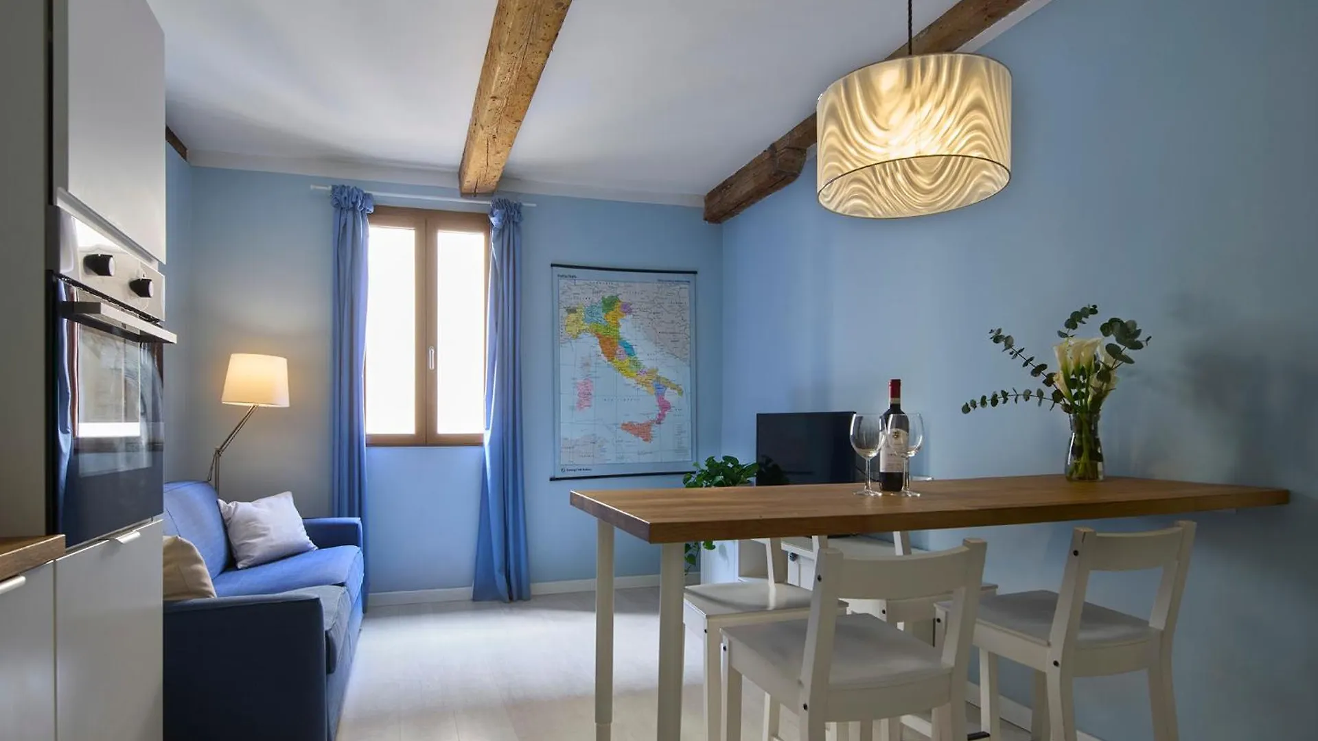 Panicale Blue Historic 1Br Stay Near Medici Chapels & Mercato Centrale Florenz Italien